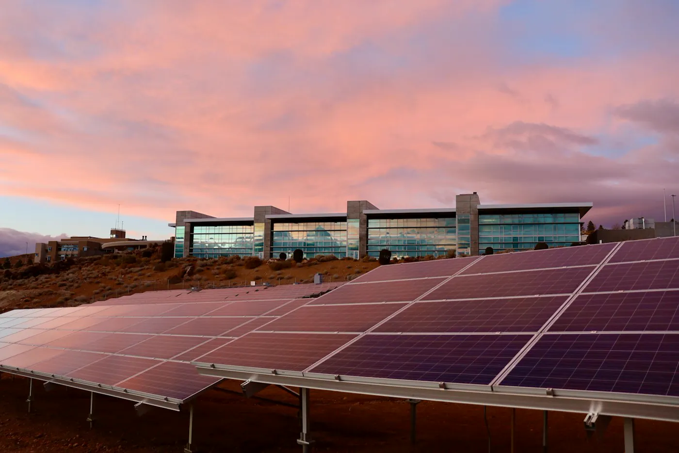 Desert Research Institute solar field in Reno, part of Northern Nevada's make-and-move economy